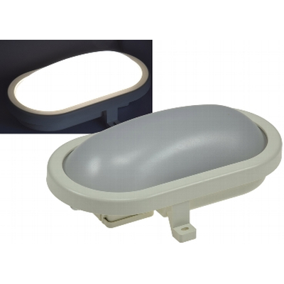 LED Oval damp-proof light 12,7W neutral white 4200K IP44 - FRL-O 12N