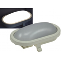 LED Oval damp-proof light 12,7W neutral white 4200K IP44...