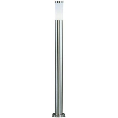 LED walkway light 110cm stainless steel with E27 socket incl. Bulbs 8,5W 3000K - GL-H110