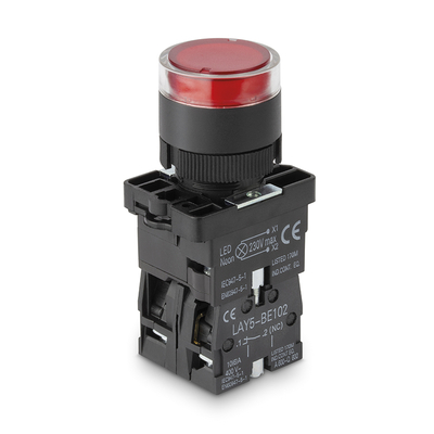 Drucktaster b�ndig beleuchtet 1x(ein) / 1x(aus) mit...