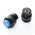 Pressure switch �16mm off/on 3A with blue indicator light...