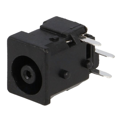 DC-Buchse 5,5 / 3,3 mm mit 1mm Innenstift  Kunststoff