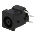 DC-Buchse 5,5 / 3,3 mm mit 1mm Innenstift  Kunststoff