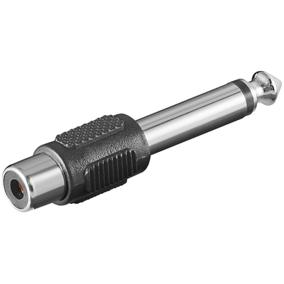 6,3mm Klinke Stecker > Cinch Buchse