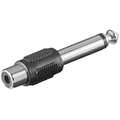 6,3mm Klinke Stecker > Cinch Buchse
