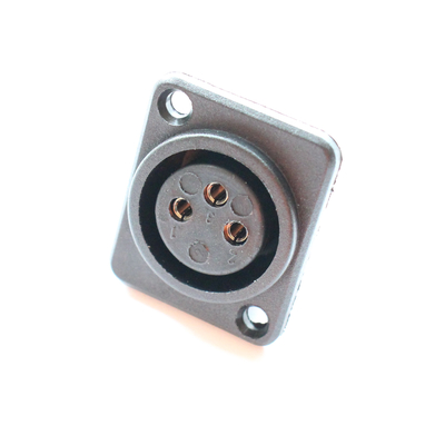 XLR panel socket 3 pin
