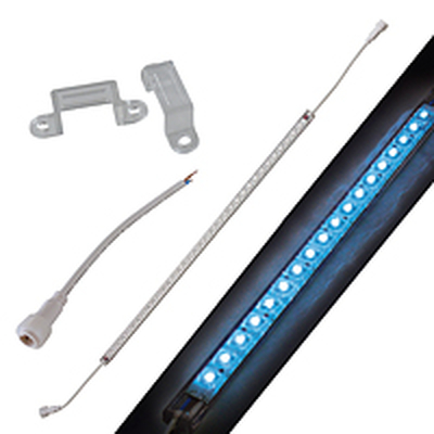 LED Aluminum Strip blue 63 cm IP67