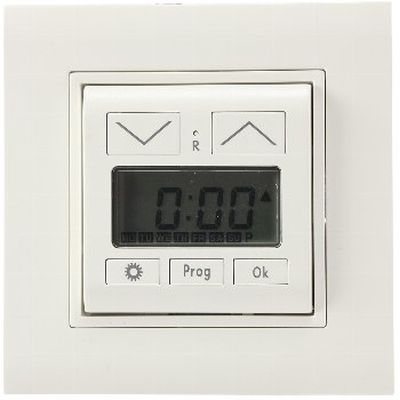 Louvre control incl. timer UP white