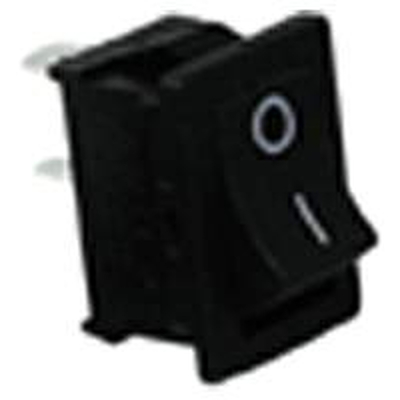 Mini rocker switch 1 x (on) 250V 6A