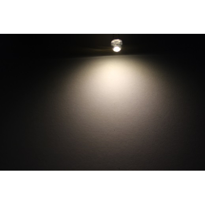 LED  5mm warm white clear 5 lumens