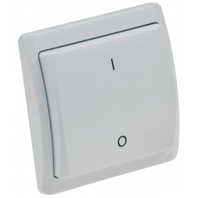 Pilota Casa Solo wireless transmitter in light switch design, range up to 70m.