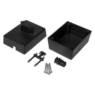 Geh�use mit Eurostecker  55x 82x64mm schwarz