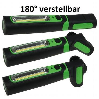 LED tube light 3W with battery IP44 - FlexiLED 300