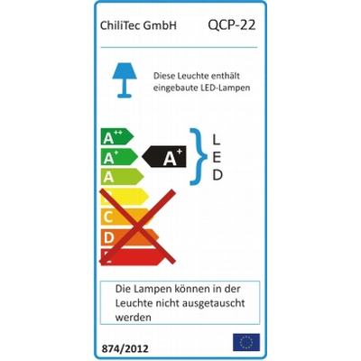 LED Licht-Panel 18W neutralwei 225mm - QCP-22Rn