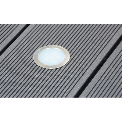 LED Einbauleuchte 0,5W kaltwei� 6000K - EBL Slim rund CW