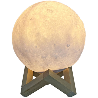 decoration light 15cm  - 3D moon