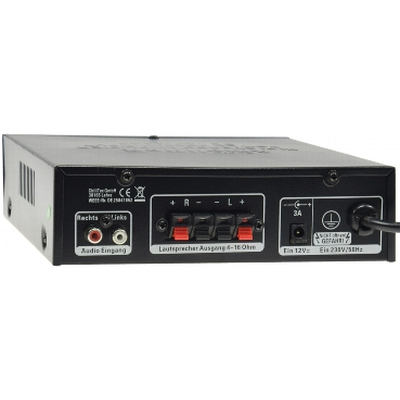 Stereo Kleinverst�rker 100 Wmax  mit IR-Fernbed�enung USB/SD - CTA-100 USB