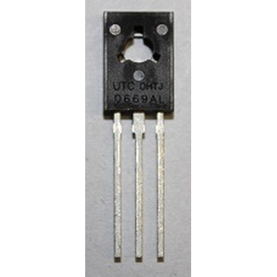 2SD669 NPN 180V 1,5A 1W TO 126