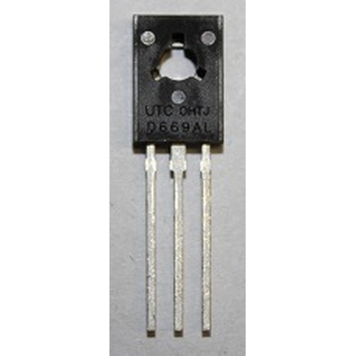  2SD669 NPN 180V 1,5A 1W TO 126