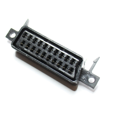 Scart socket 21-pin print mounting