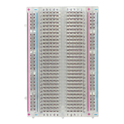 Laborsteckboard transparent 100/300 Kontakte mit Steckadresse