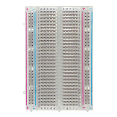 Laborsteckboard transparent 100/300 Kontakte mit...