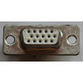 D SUB connector female 15 pin HD