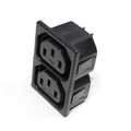 IEC 60320 2 x female C13 10A