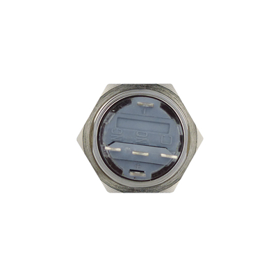 Drehschalter mit Beleuchtung 24V �19mm ein/ein 230V  5A blau IP67
