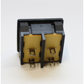 Double rocker switch 2 x off/on