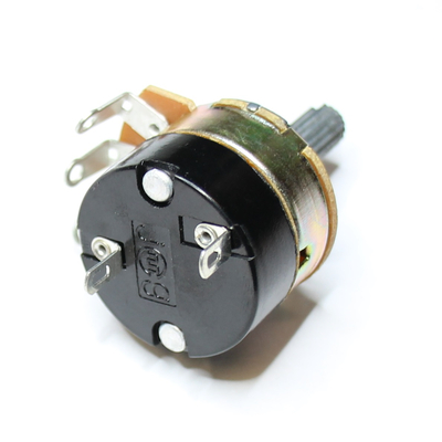 Potentiometer axial mono 500K lin with switch off/on