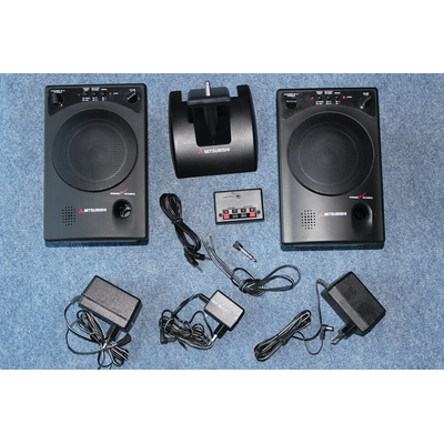 Mitsubishi Funk Lautsprecher-Set UHF-450