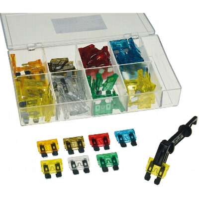 The most used flat plug fuses for car and two-wheeler in...