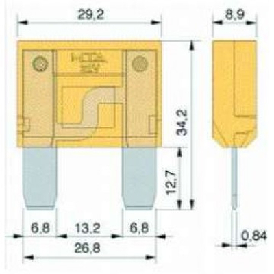 Maxi blade fuse 60A