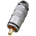 High-End-Cinchstecker mit hochwertige PTFE-Isolation...