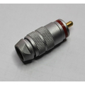 High-End-Cinchstecker mit hochwertige PTFE-Isolation rot