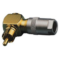 High-End-Cinchstecker 90� abgewinkelt - T-714G