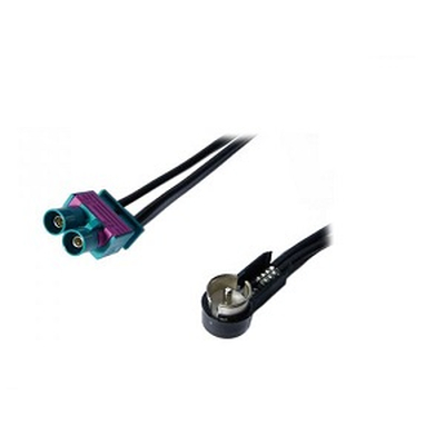 Antenna adapterTwin FAKRA plug - ISO plug