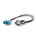 Antennenadapter Twin FAKRA Stecker - ISO Stecker