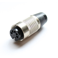 DIN coupling 5-pole 180� screw lock