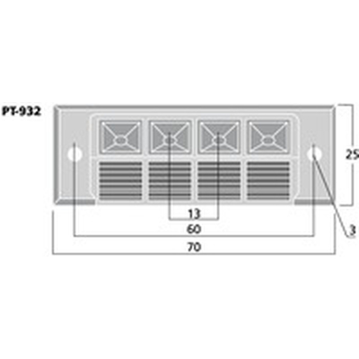 Speaker clamp connection terminal 4 pin - PT-932