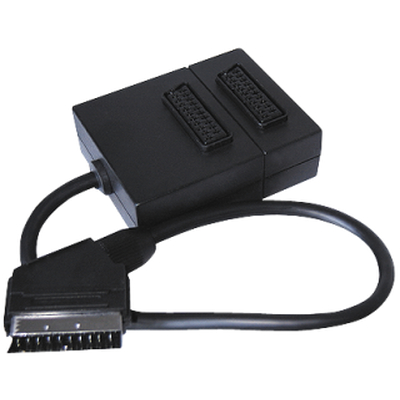 Scart distributor 2 to 1 fully occupied