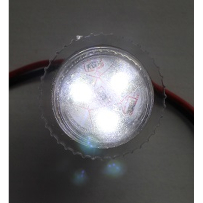 LED Einbauleuchte 3 x 5050 LEDs  kaltwei�