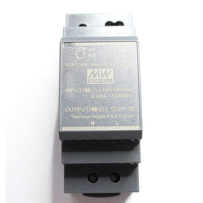 Switching Power Supply 12VDC 24W for DIN Rail Mounting