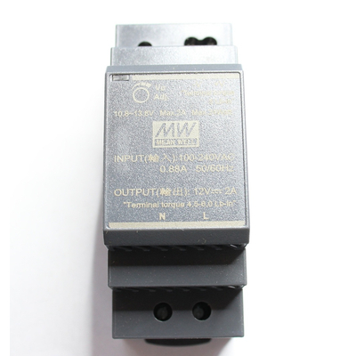 Switching Power Supply 12VDC 24W for DIN Rail Mounting