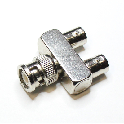 BNC plug / 2 x BNC coupling