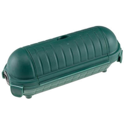 Sicherheits-Schutzbox f�r Steckverbinder im Outdoorbetrieb IP44 gr�n