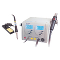 Digital soldering center -  soldering iron + SMD heating air