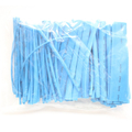 Shrink tube assortment100 pieces blue in bag
