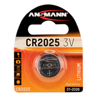 Lithium-Knopfzelle CR2025 / 3V